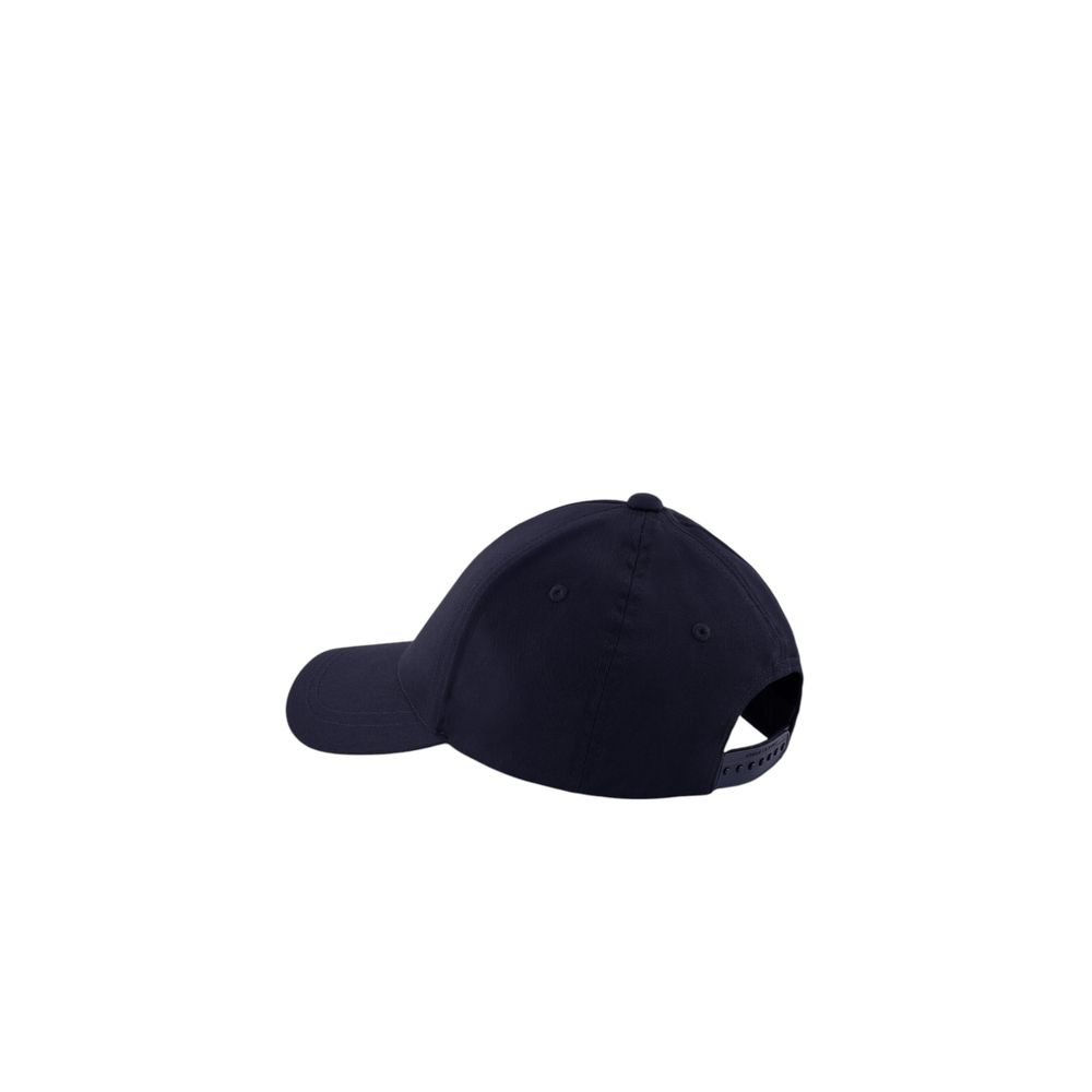 Armani Exchange Blue Cotton Caps Baseball Hat $168.00 Armani Exchange Luzworld
