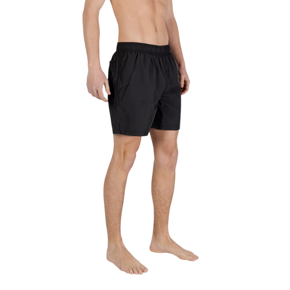 Armani Exchange Black Polyester Swim Short $219.00 Armani Exchange Luzworld