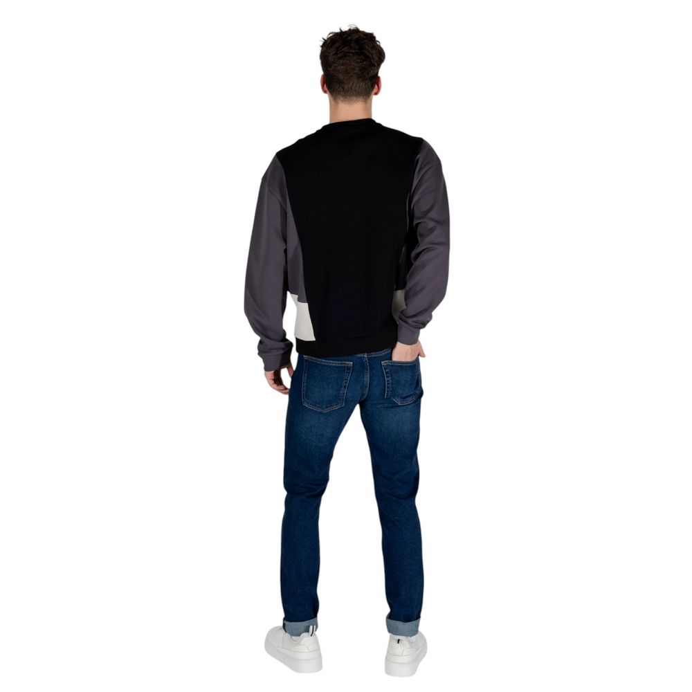 EA7 Emporio Armani Black Cotton Sweatshirt $251.00 EA7 Emporio Armani Luzworld