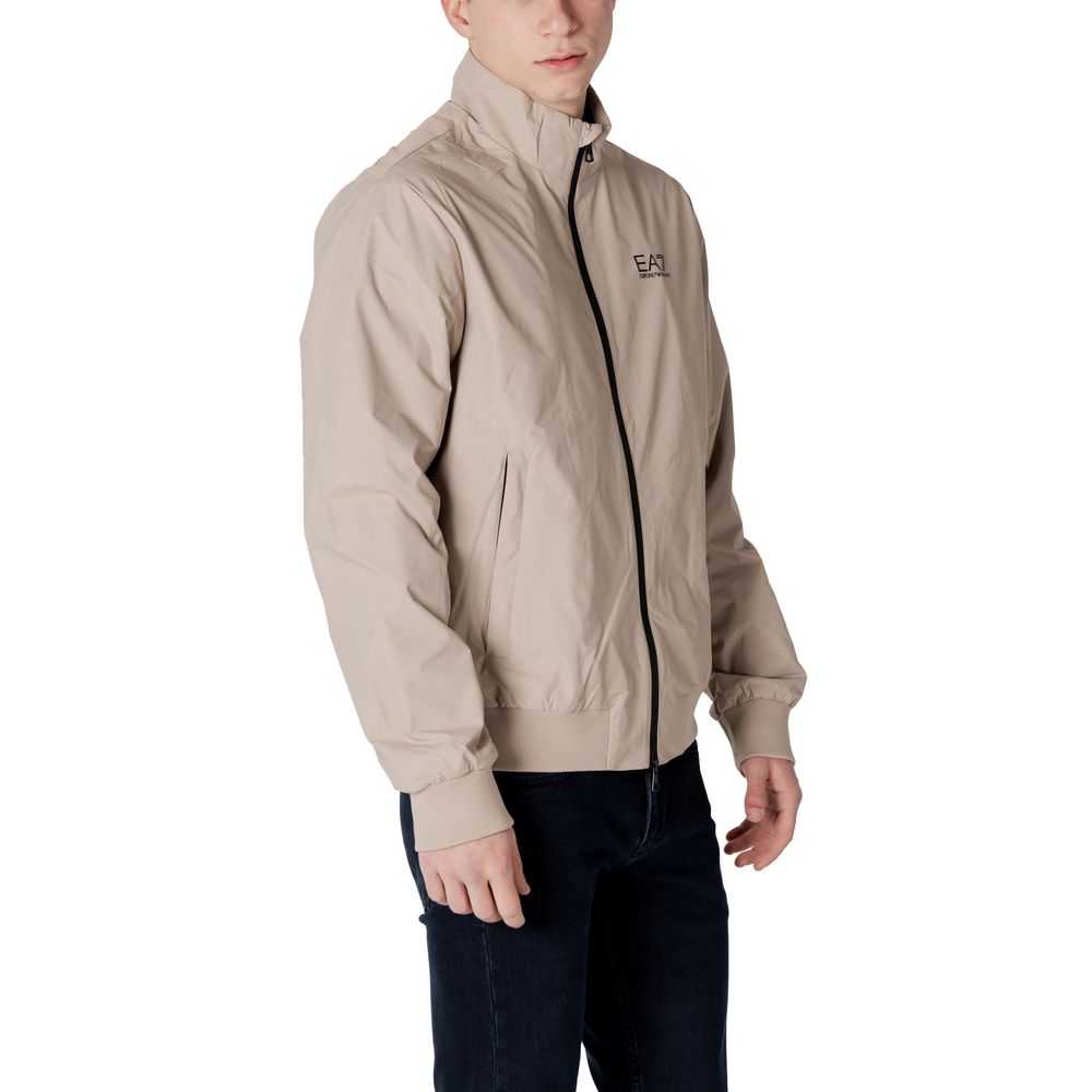 EA7 Emporio Armani Beige Polyamide Jackets & Coat $550.00 EA7 Emporio Armani Luzworld
