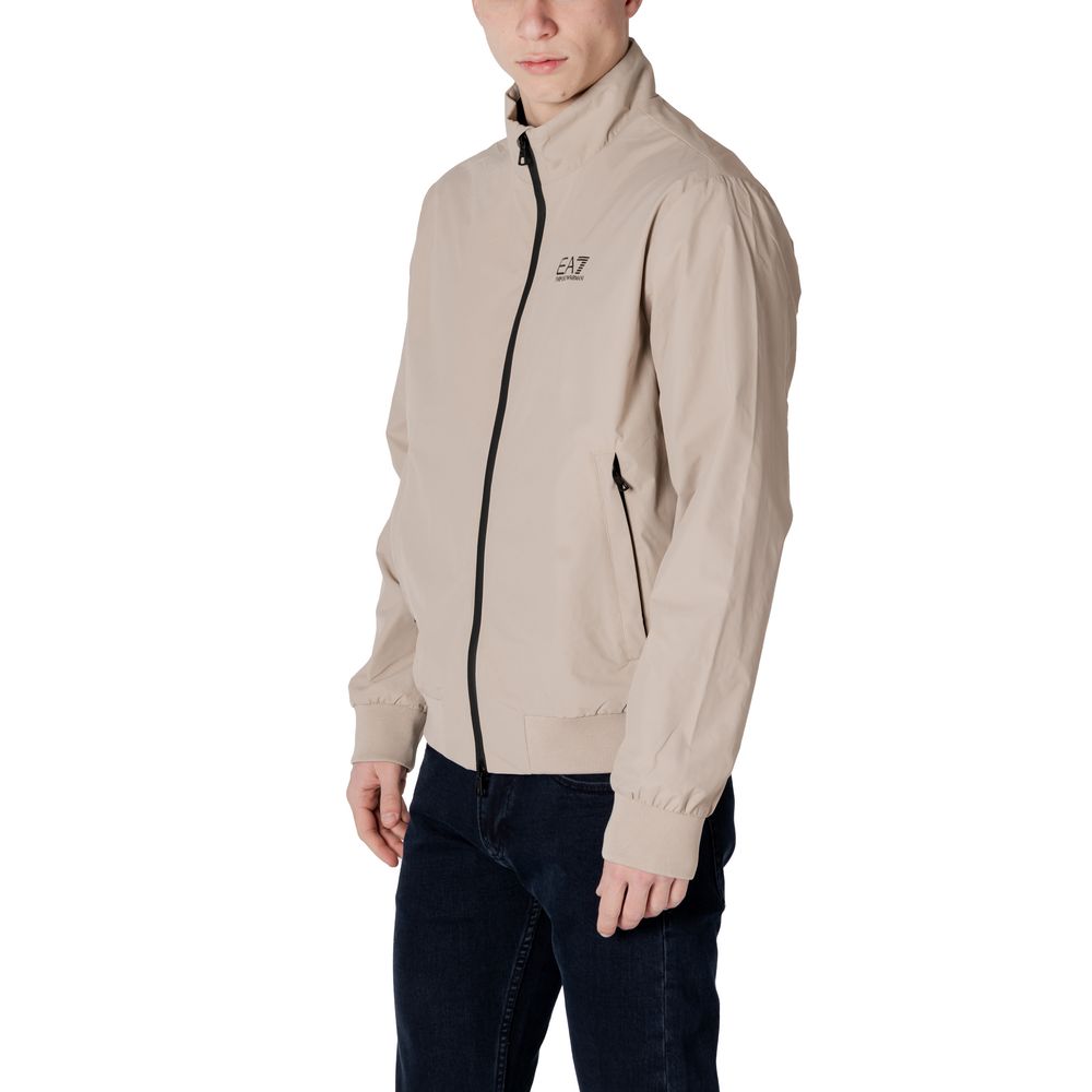 EA7 Emporio Armani Beige Polyamide Jackets & Coat $550.00 EA7 Emporio Armani Luzworld