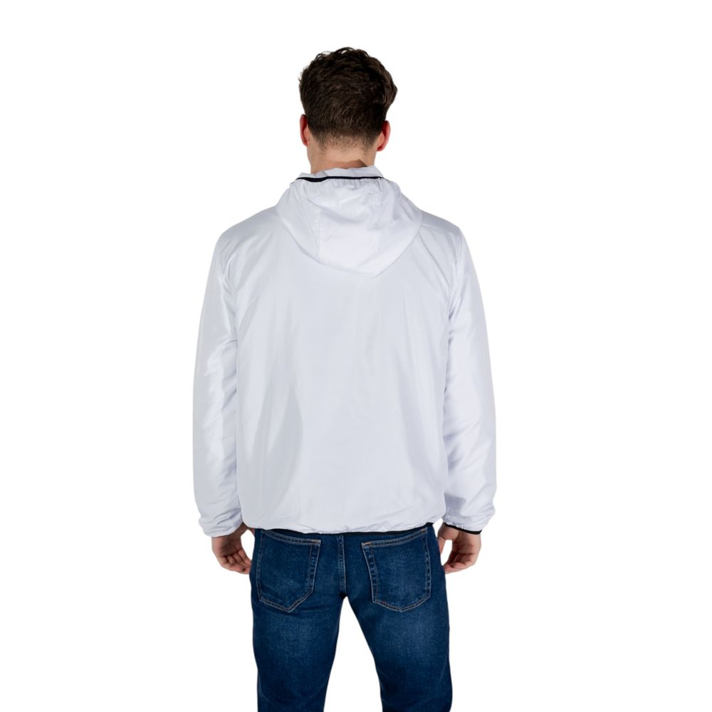 EA7 Emporio Armani White Polyester Jackets & Coat $297.00 EA7 Emporio Armani Luzworld