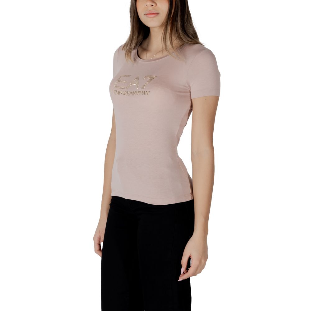 EA7 Emporio Armani Pink Modal T-Shirt $206.00 EA7 Emporio Armani Luzworld