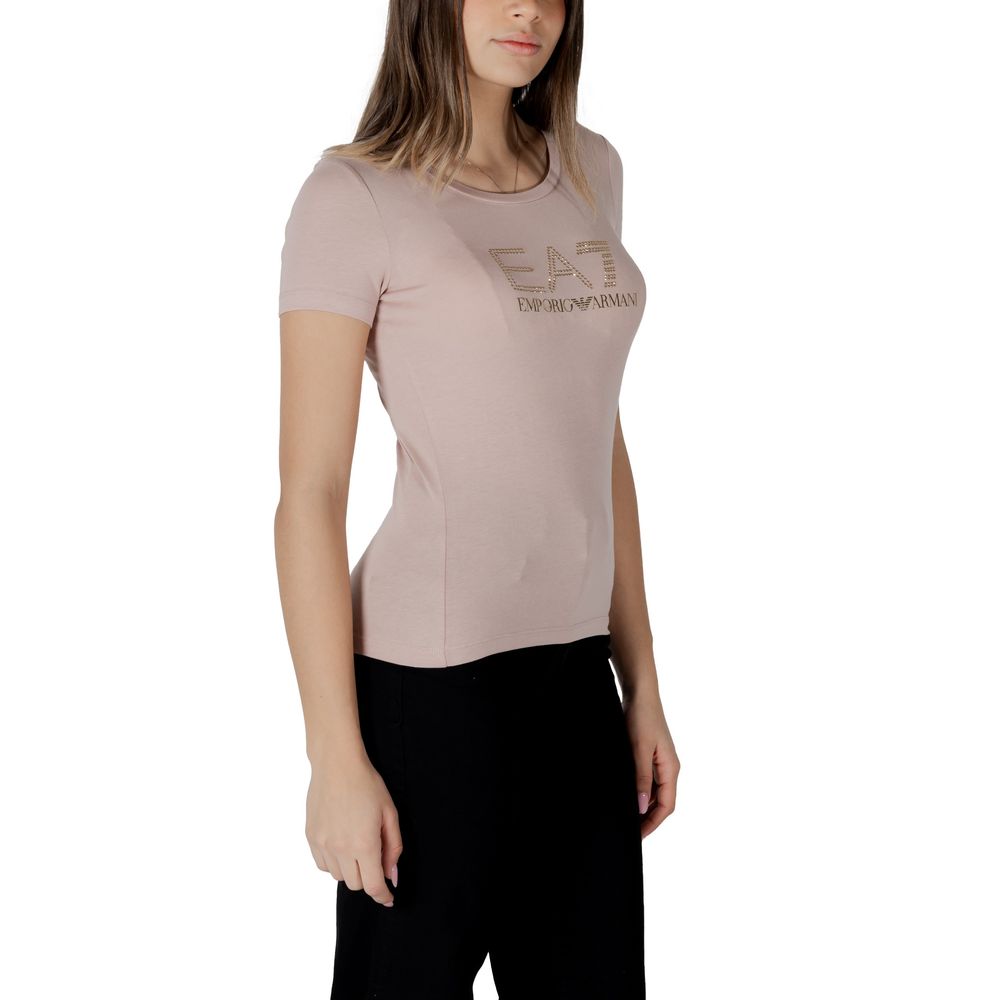 EA7 Emporio Armani Pink Modal T-Shirt $206.00 EA7 Emporio Armani Luzworld