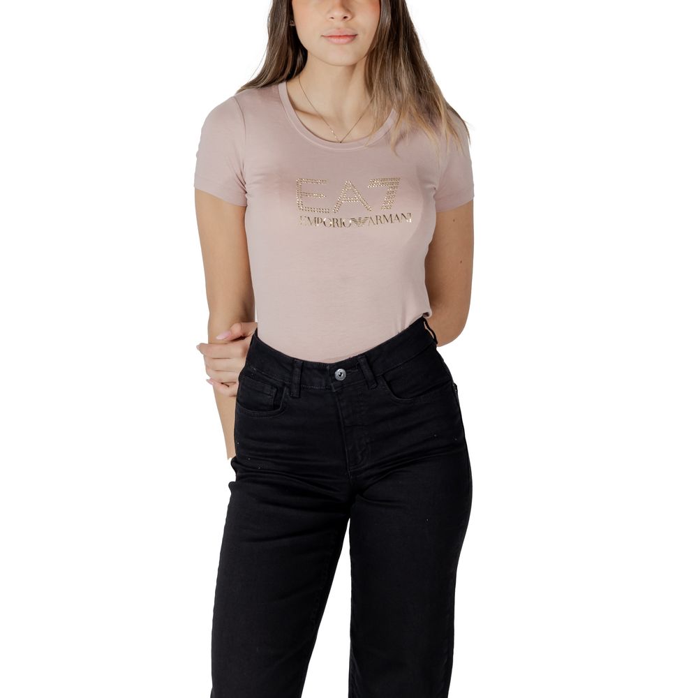 EA7 Emporio Armani Pink Modal T-Shirt $206.00 EA7 Emporio Armani Luzworld