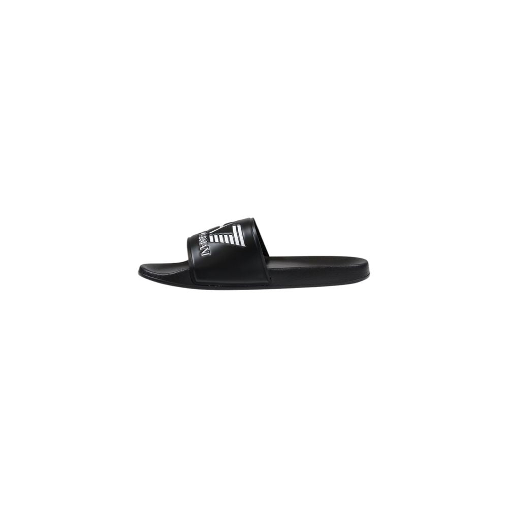 EA7 Emporio Armani Black And White Pvc Slipper $147.00 EA7 Emporio Armani Luzworld