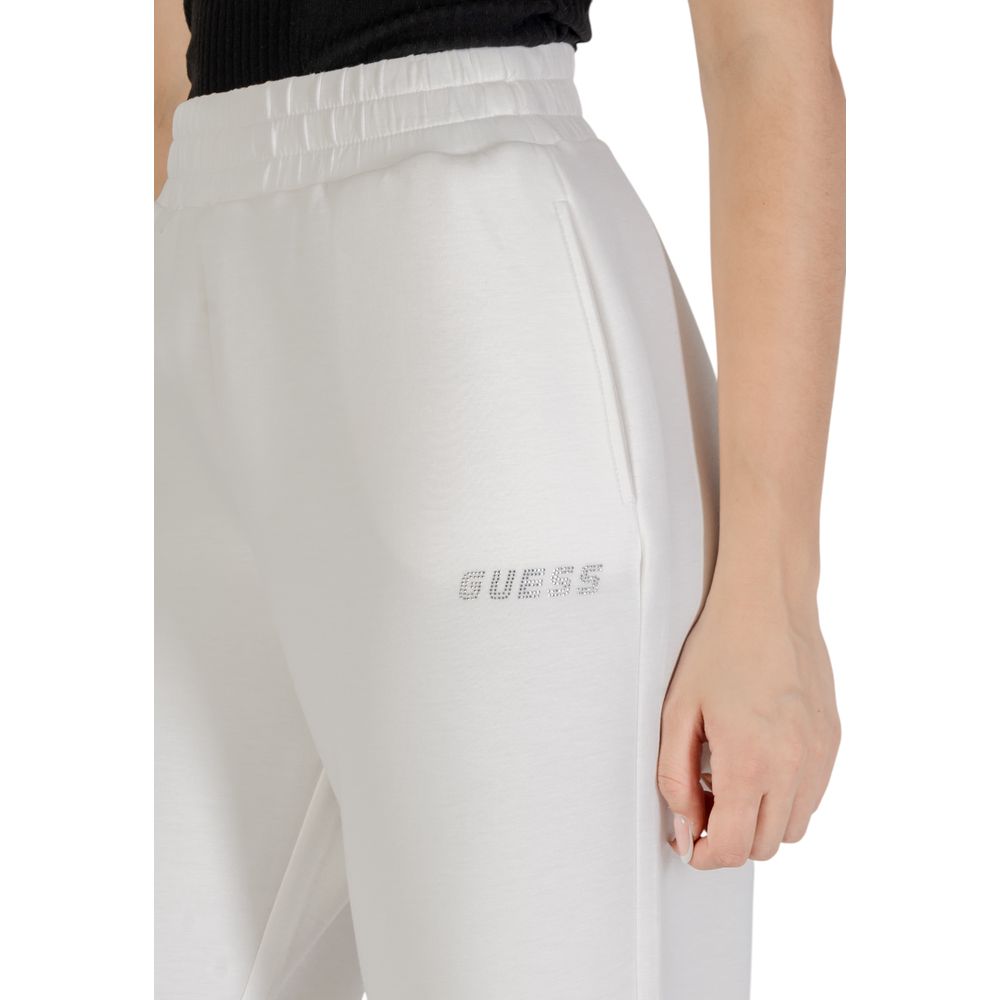 Guess Active Cream Viscose Joggers Workout Pant $204.00 Guess Active Luzworld
