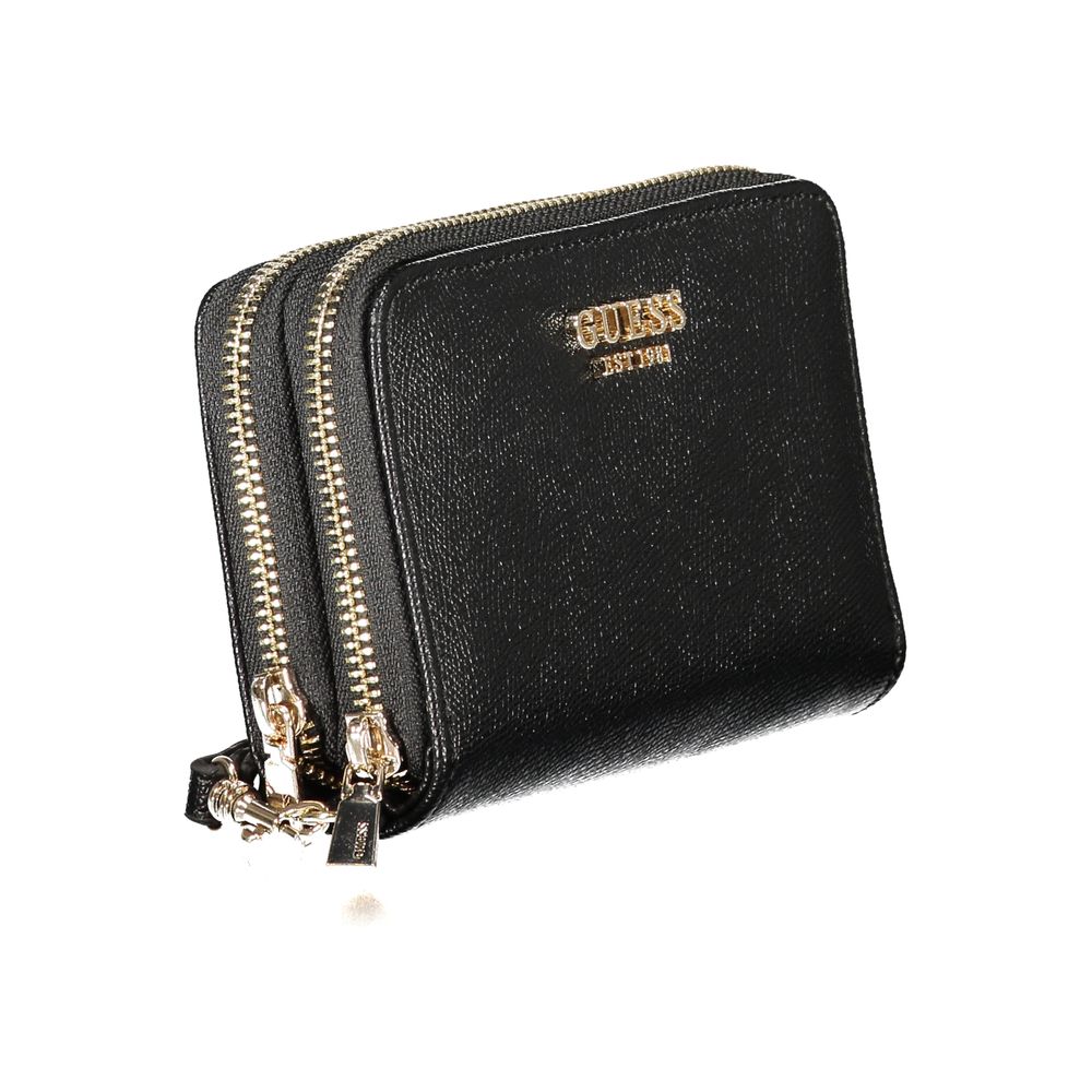 Guess Jeans Black Polyethylene Women Wallet $183.00 Guess Jeans Luzworld