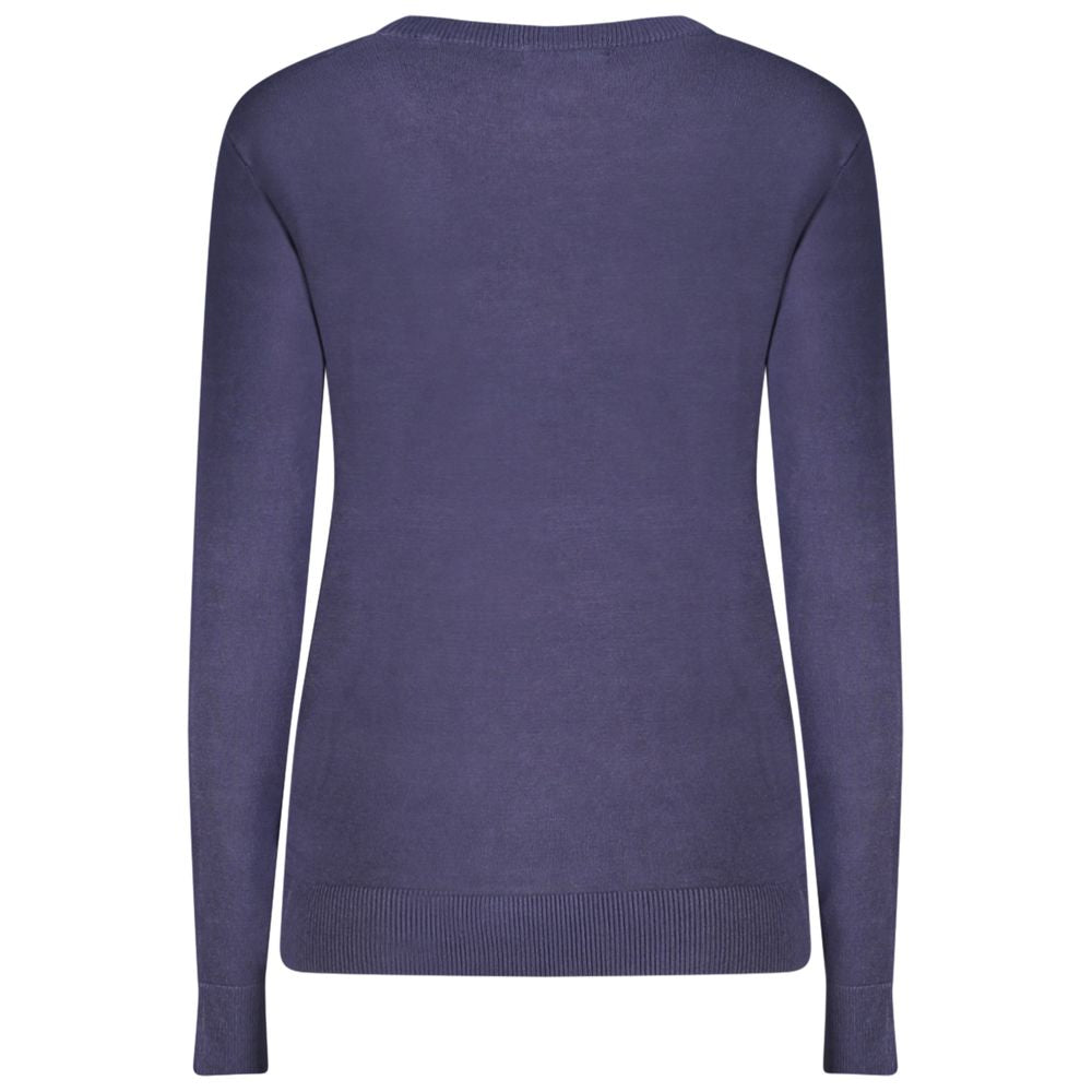 Guess Jeans Blue Viscose Women Sweater $213.00 Guess Jeans Luzworld