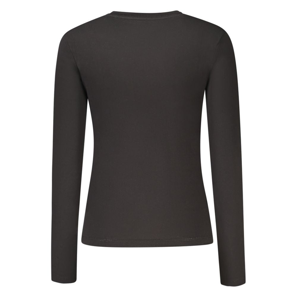 Guess Jeans Black Cotton Women T-Shirt $142.00 Guess Jeans Luzworld