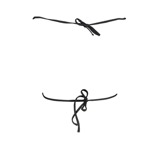 Karl Lagerfeld Black Elastane Swimwear $164.00 Karl Lagerfeld Luzworld