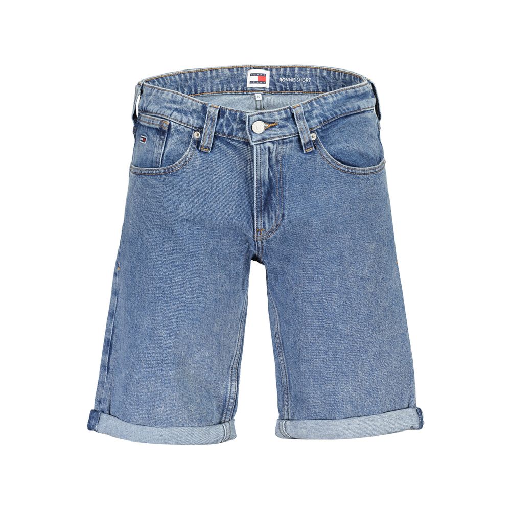 Tommy Hilfiger Blue Cotton Short $186.00 Tommy Hilfiger Luzworld
