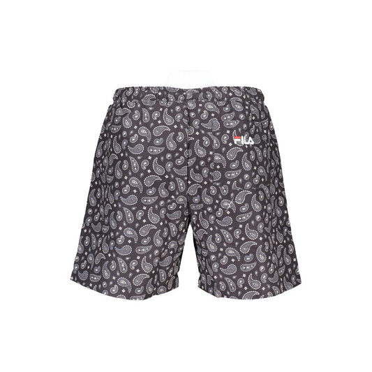Fila Black Polyester Swimwear $155.00 Fila Luzworld