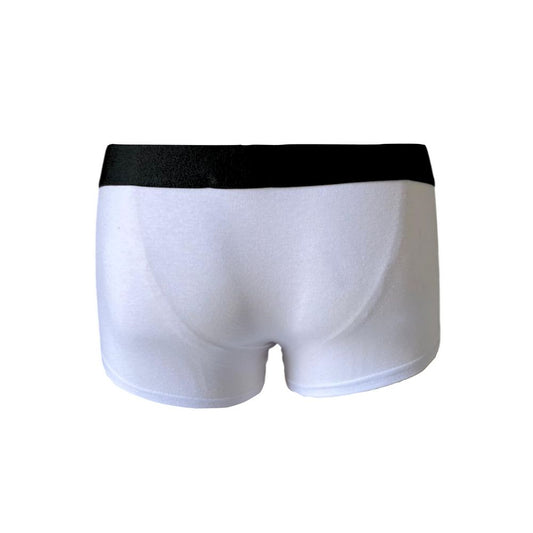 Bikkembergs White Cotton Men's Boxer $87.00 Bikkembergs Luzworld
