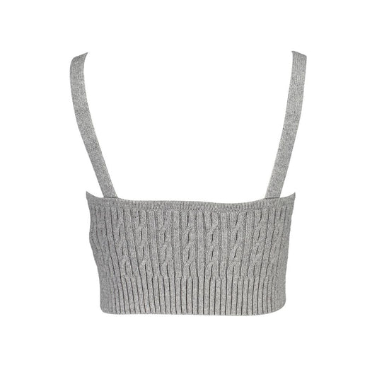 Tommy Hilfiger Gray Cotton Shirt $234.00 Tommy Hilfiger Luzworld