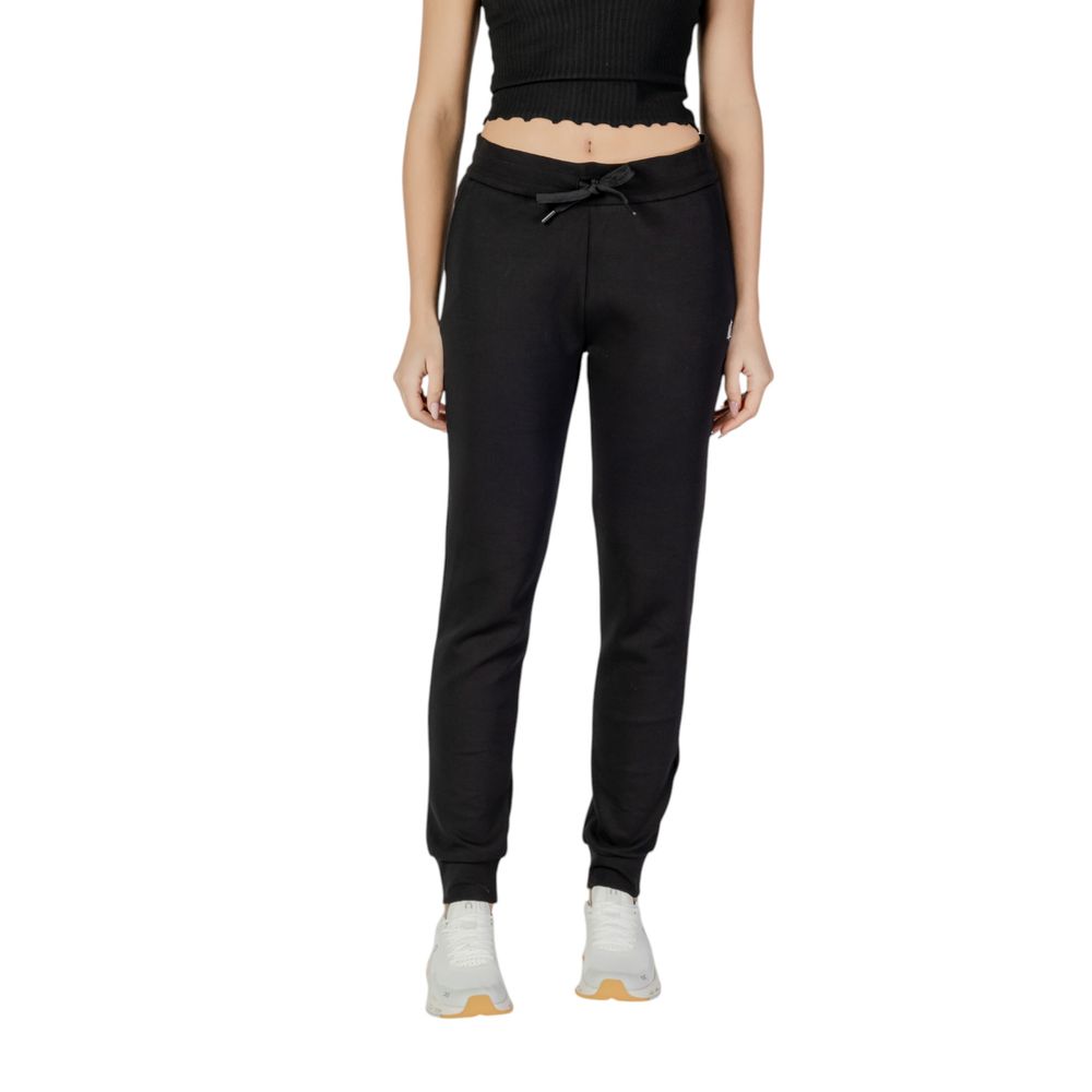 Armani Exchange Black Cotton Joggers Workout Pant $252.00 Armani Exchange Luzworld