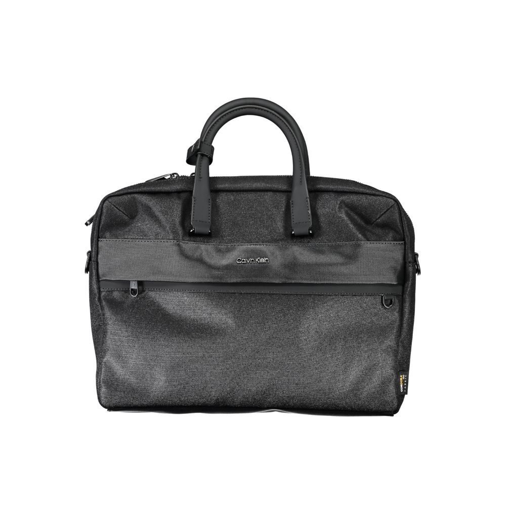 Calvin Klein Black Polyester Handbag $528.00 Calvin Klein Luzworld