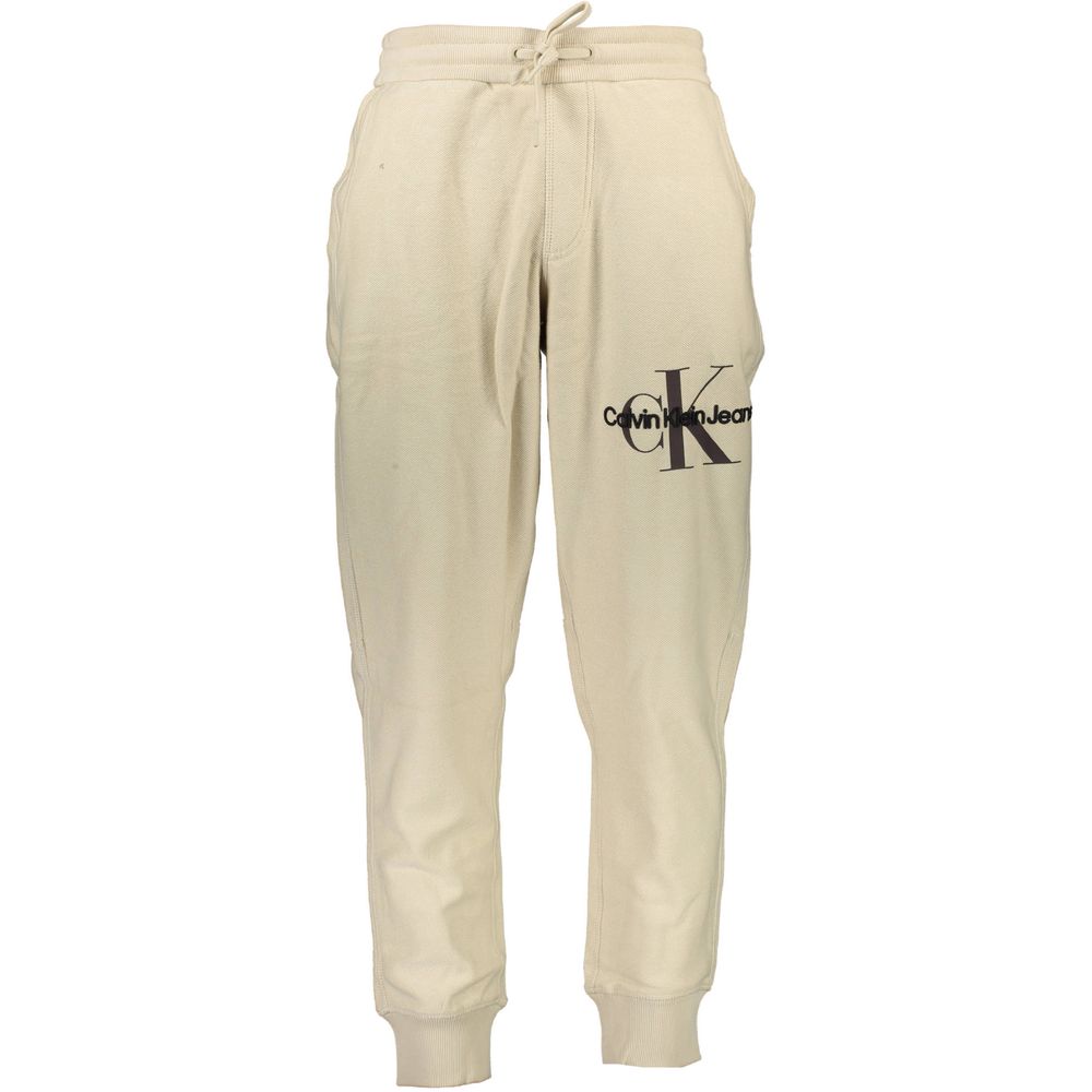 Calvin Klein Beige Cotton Pant $261.00 Calvin Klein Luzworld