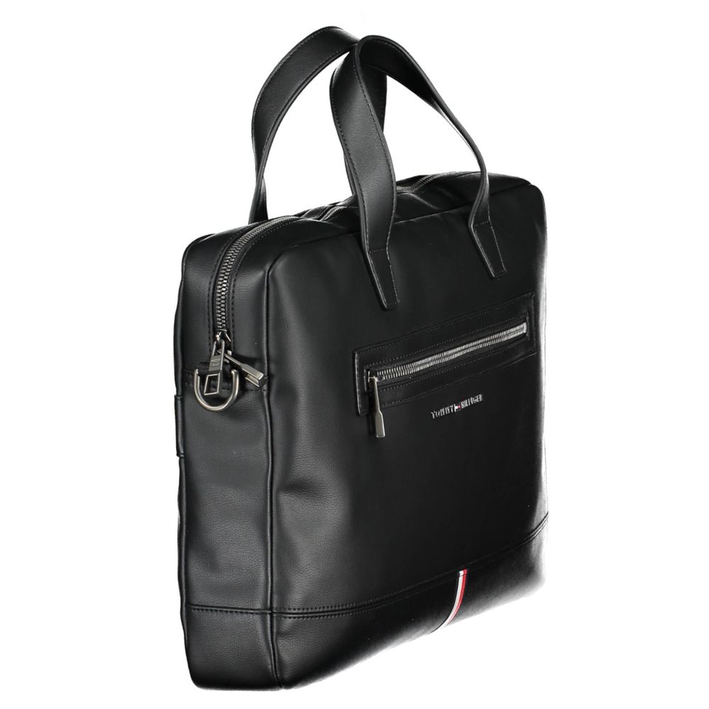 Tommy Hilfiger Black Polyethylene Handbag $542.00 Tommy Hilfiger Luzworld