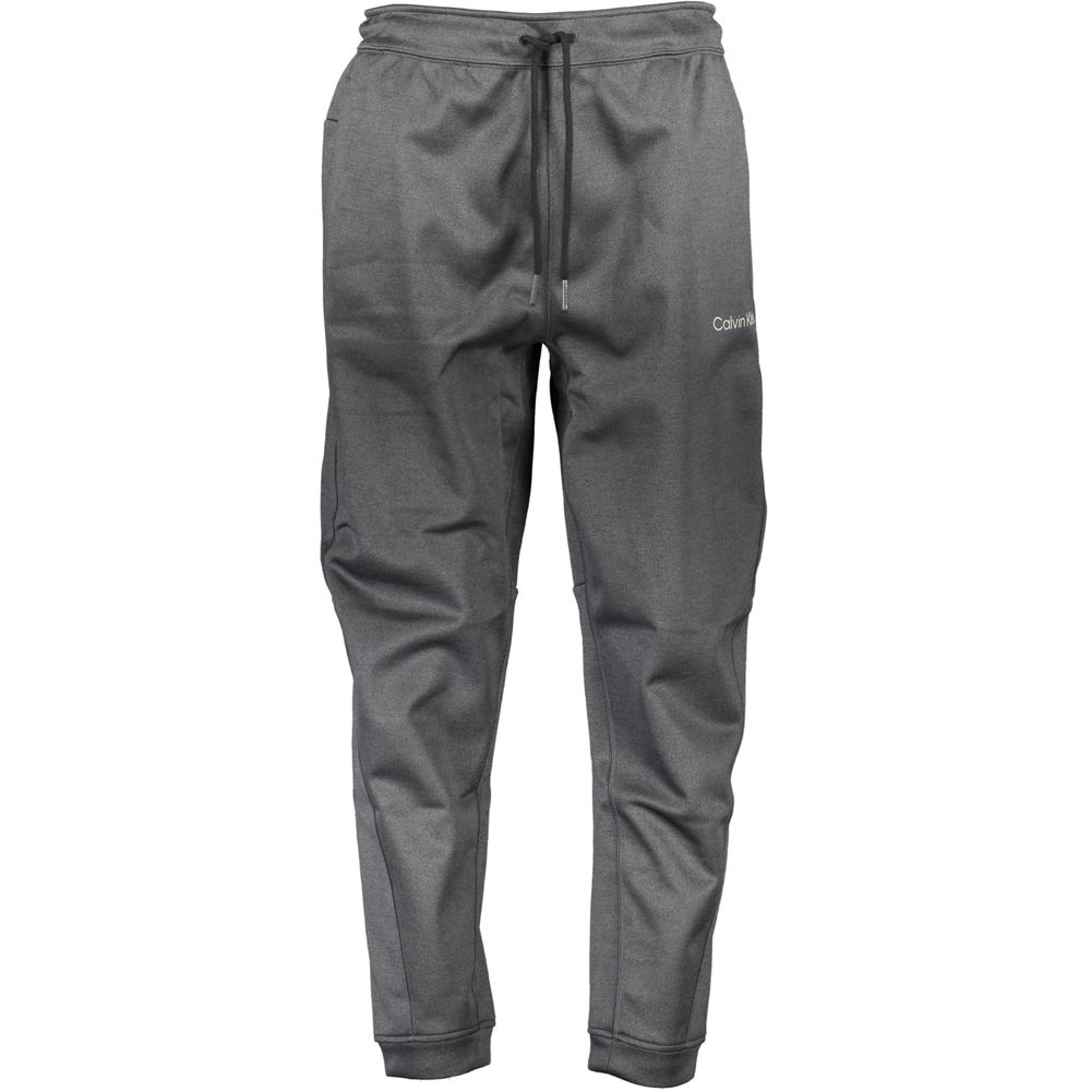 Calvin Klein Black Polyester Pant $250.00 Calvin Klein Luzworld