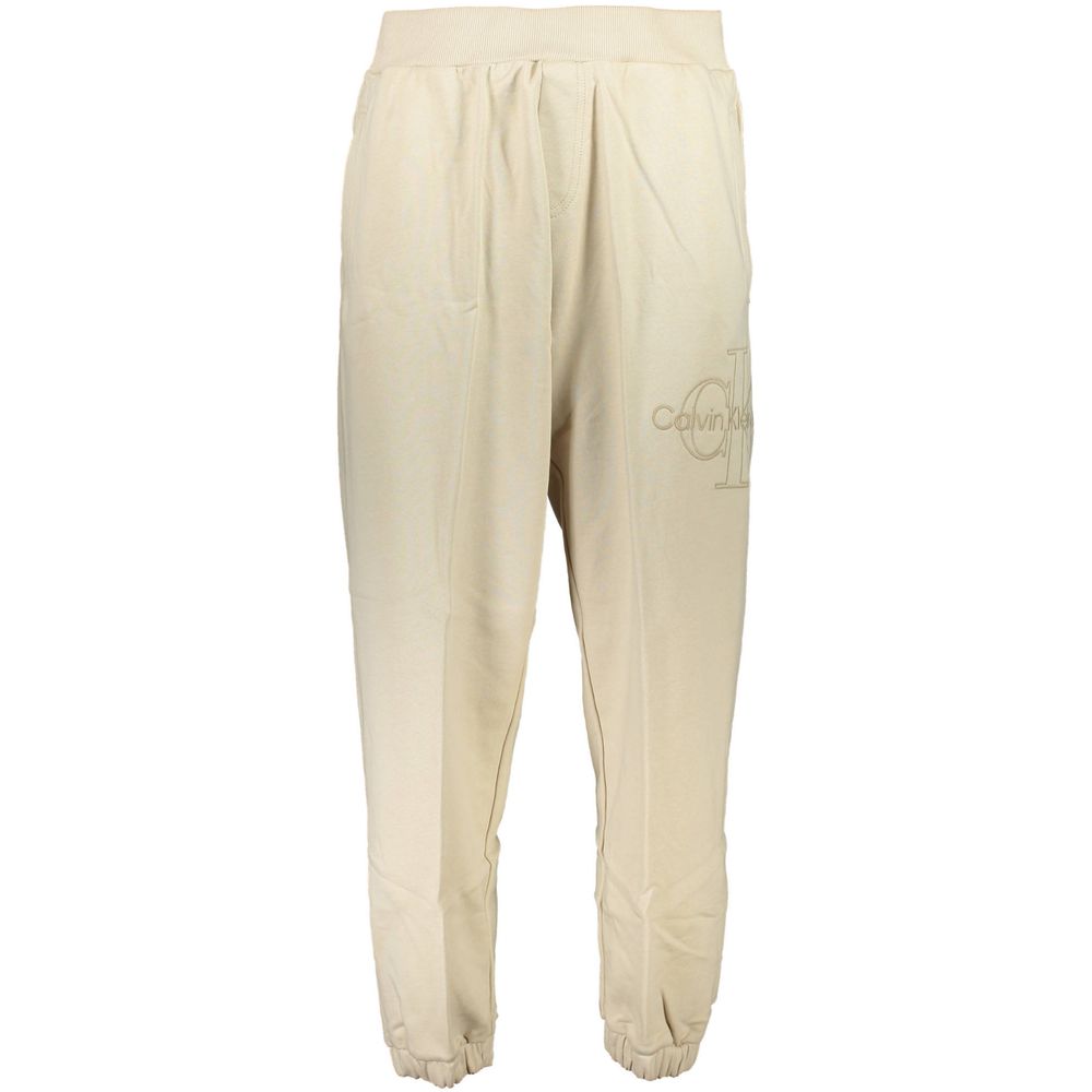 Calvin Klein Beige Cotton Pant $281.00 Calvin Klein Luzworld