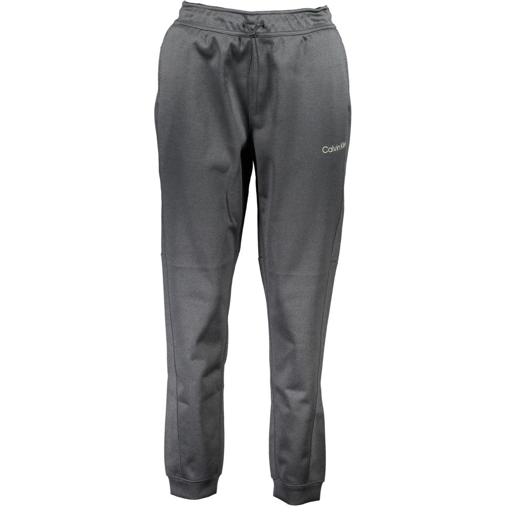 Calvin Klein Black Polyester Pant $250.00 Calvin Klein Luzworld
