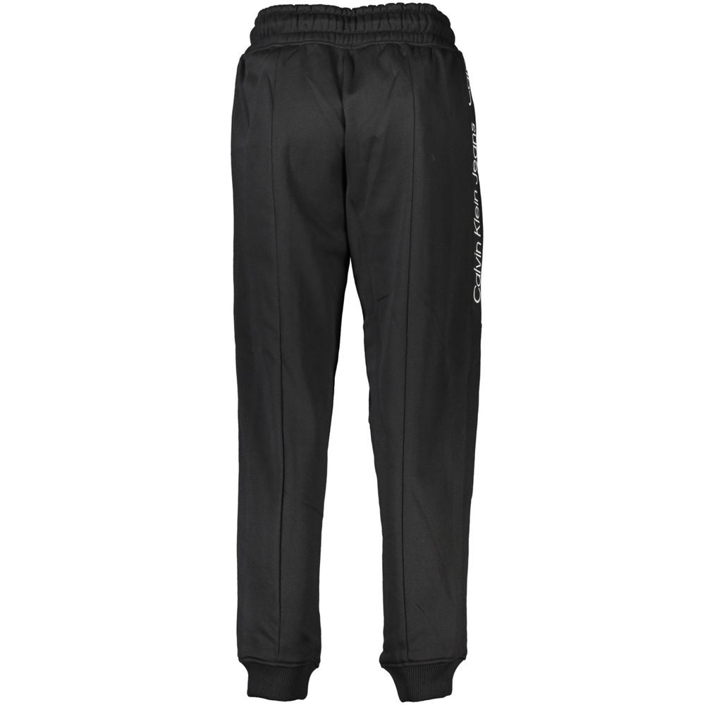 Calvin Klein Black Polyester Pant $234.00 Calvin Klein Luzworld