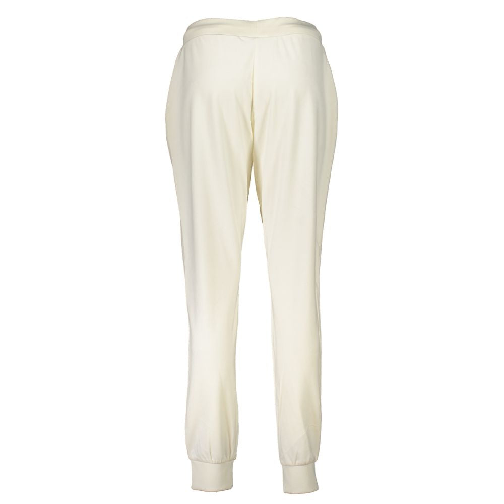 Guess Jeans White Polyester Pant $198.00 Guess Jeans Luzworld