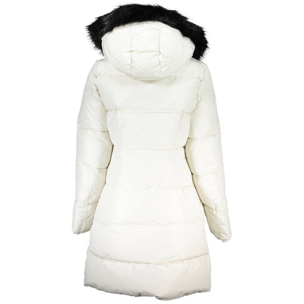 Calvin Klein White Polyester Jackets & Coat $786.00 Calvin Klein Luzworld
