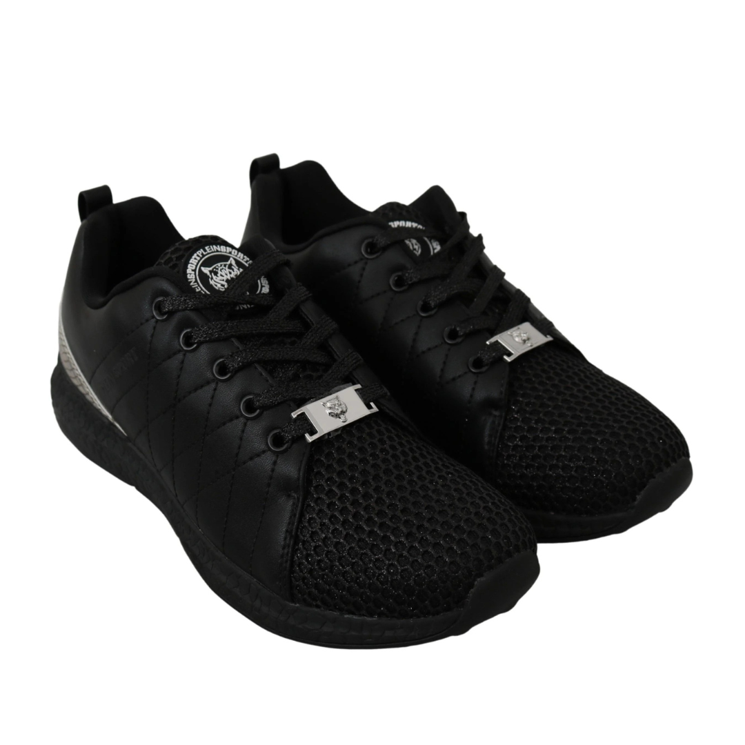 Philipp Plein Black Casual Running Sneakers Shoes $791.00 Philipp Plein Luzworld