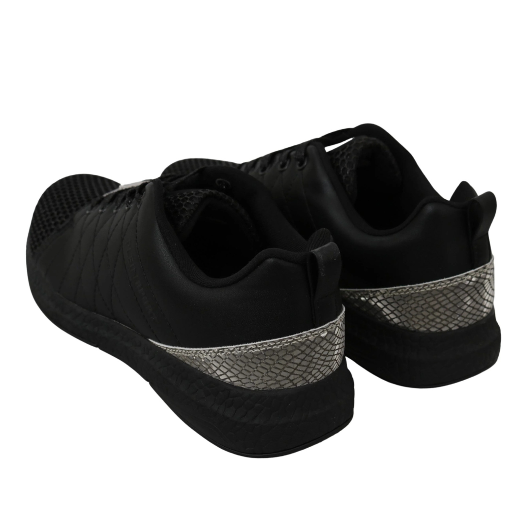 Philipp Plein Black Casual Running Sneakers Shoes $791.00 Philipp Plein Luzworld