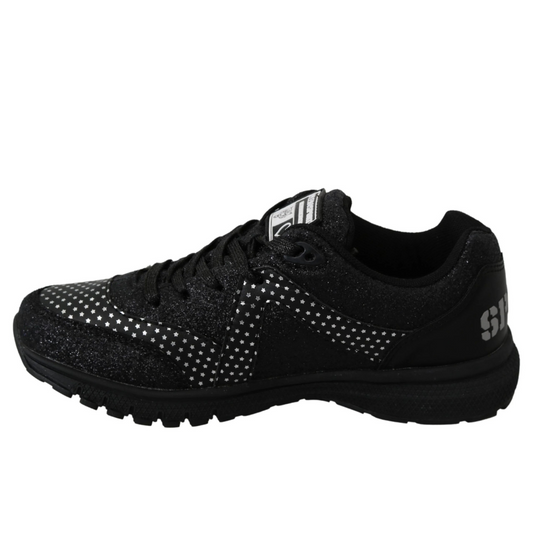 Philipp Plein Black Running Jasmines Sneakers Shoes $791.00 Philipp Plein Luzworld