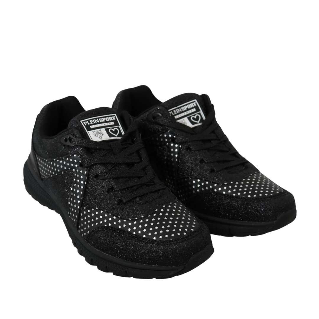 Philipp Plein Black Running Jasmines Sneakers Shoes $791.00 Philipp Plein Luzworld