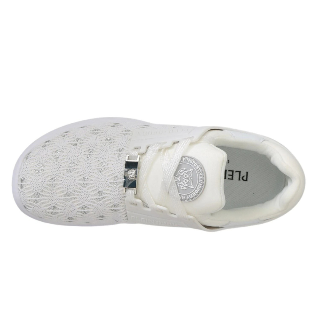 Philipp Plein White Polyester Casual Sneakers Shoes $791.00 Philipp Plein Luzworld