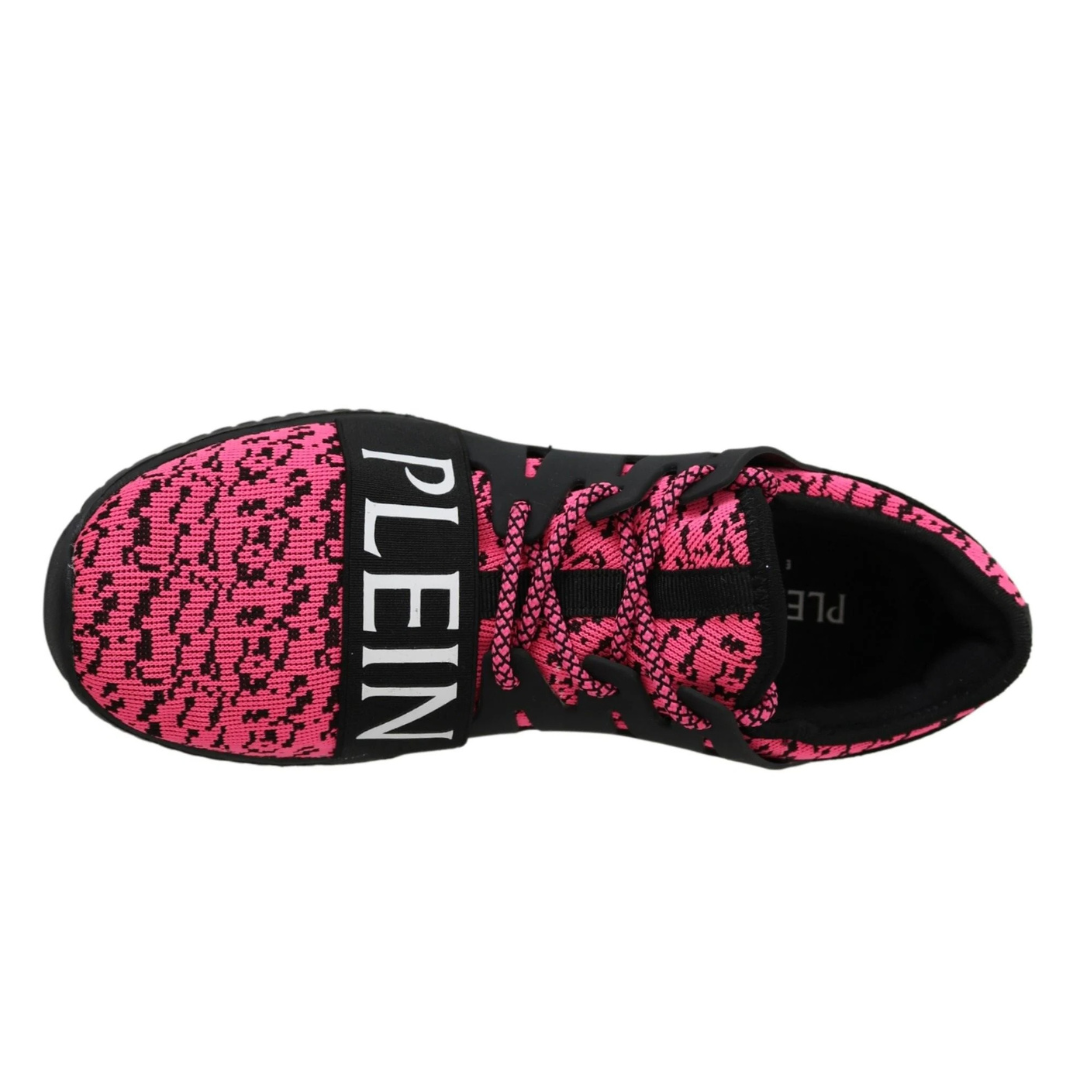 Plein Sport Chic Pink Blush Athletic Sneakers $706.00 Plein Sport Luzworld