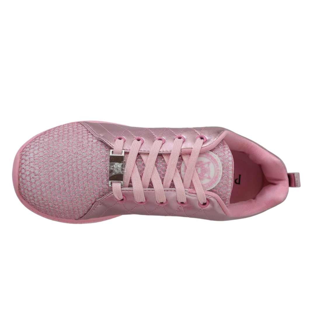 Plein Sport Chic Pink Blush Runner Gisella Sneakers $695.00 Plein Sport Luzworld