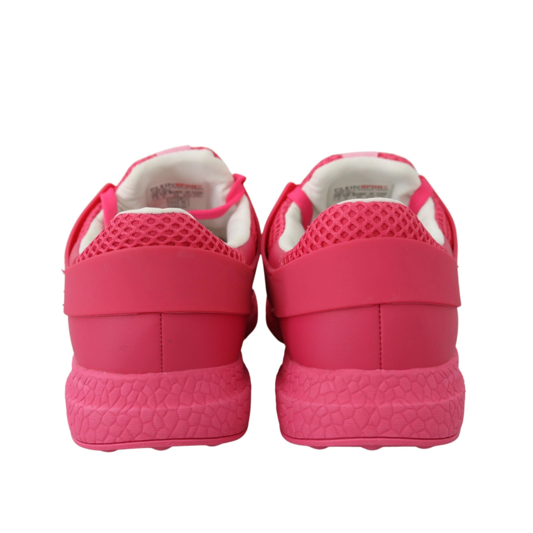 Plein Sport Elegant Fuxia Runner Becky Sneakers $687.00 Plein Sport Luzworld
