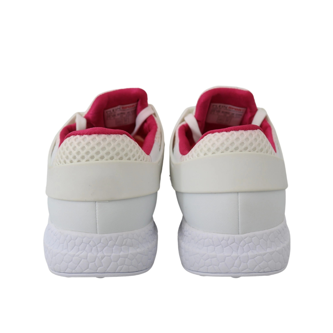 Plein Sport Exclusive White Runner Becky Sneakers $687.00 Plein Sport Luzworld
