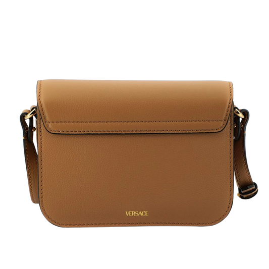 Versace Elegant Calf Leather Shoulder Bag in Brown $2871.00 Versace Luzworld