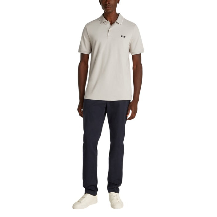 Calvin Klein Men Polo -Beige - K10K112751