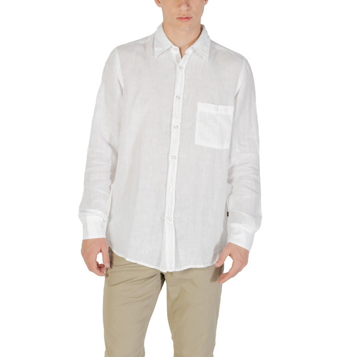 Boss Men Shirt -White - 50537381
