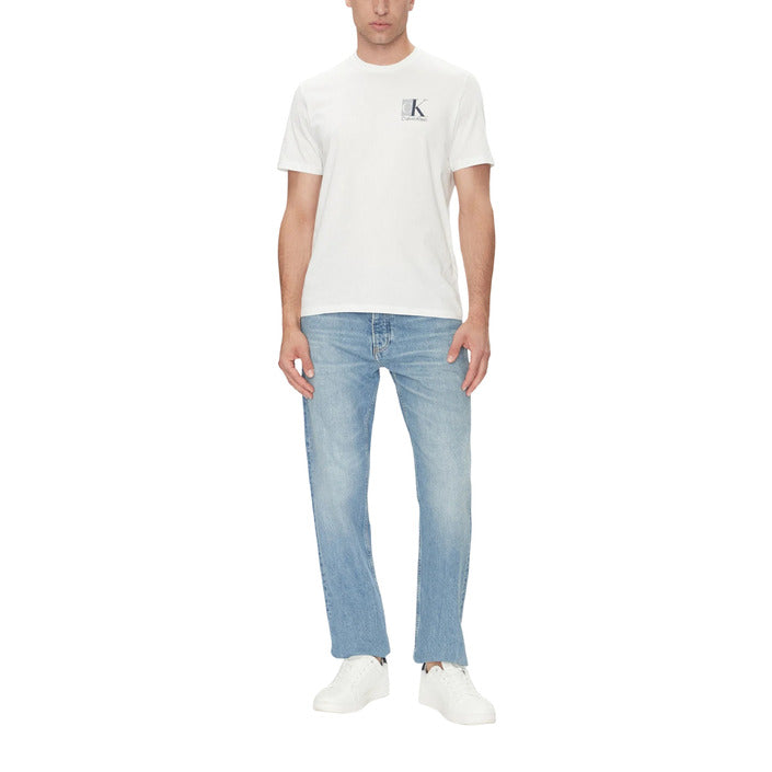 Calvin Klein Men T-Shirt -White - LV04RC853G