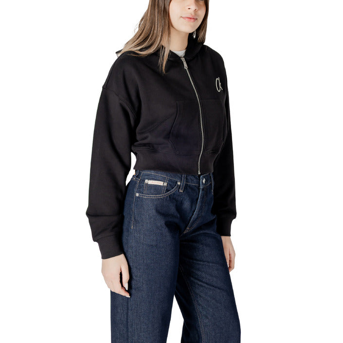 Women Hoodie -Black- J20J224440 Calvin Klein Jeans