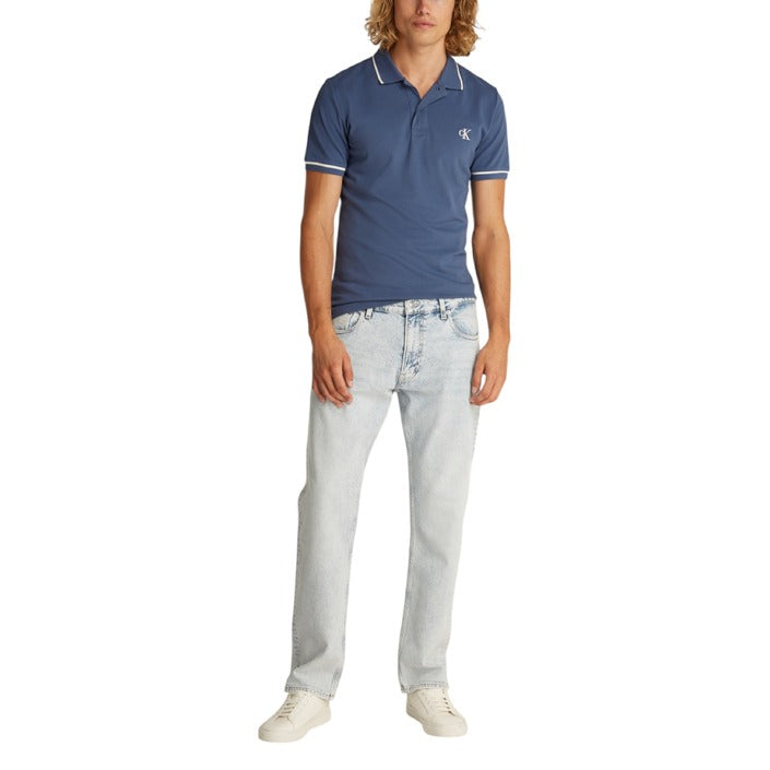 Calvin Klein Men Polo -Blue - J30J315603
