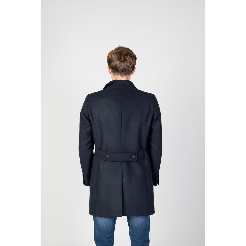Mulish Blue Polyester Coat