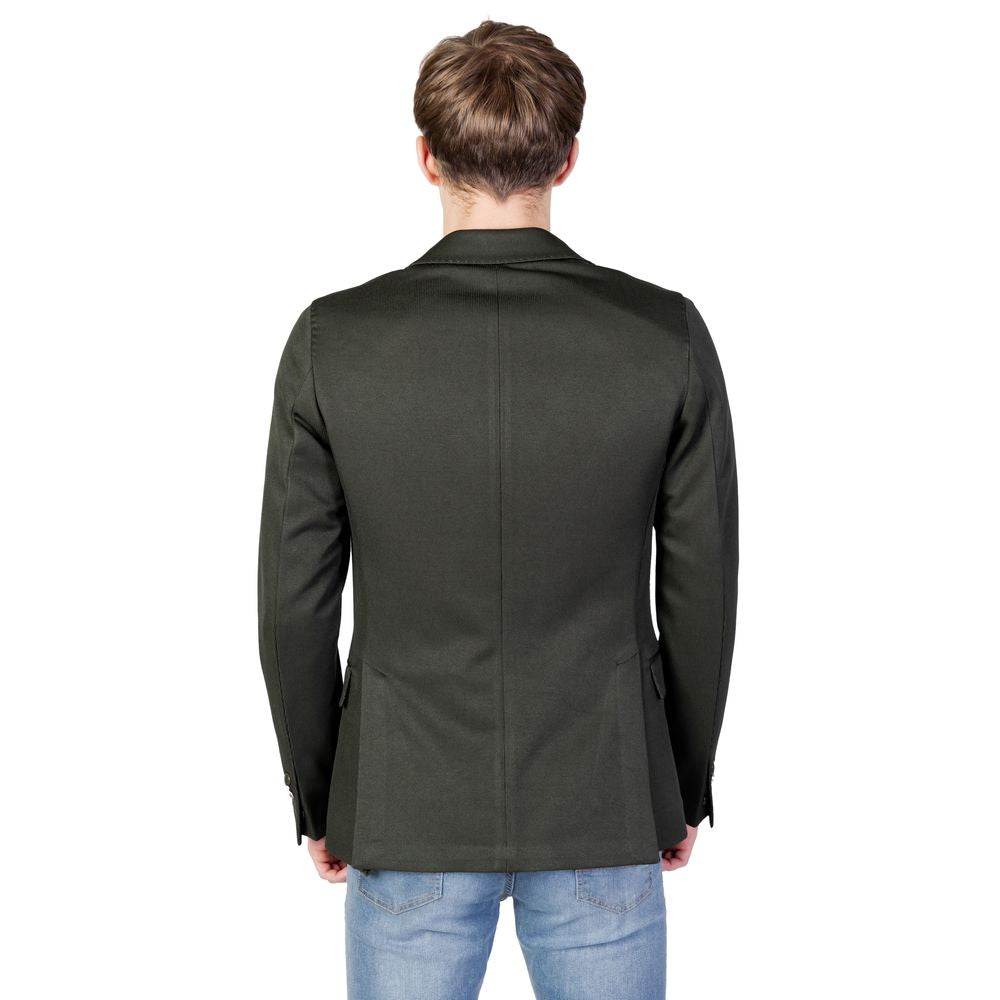 Mulish Green Polyester Blazer