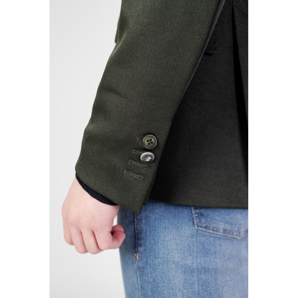 Mulish Green Polyester Blazer