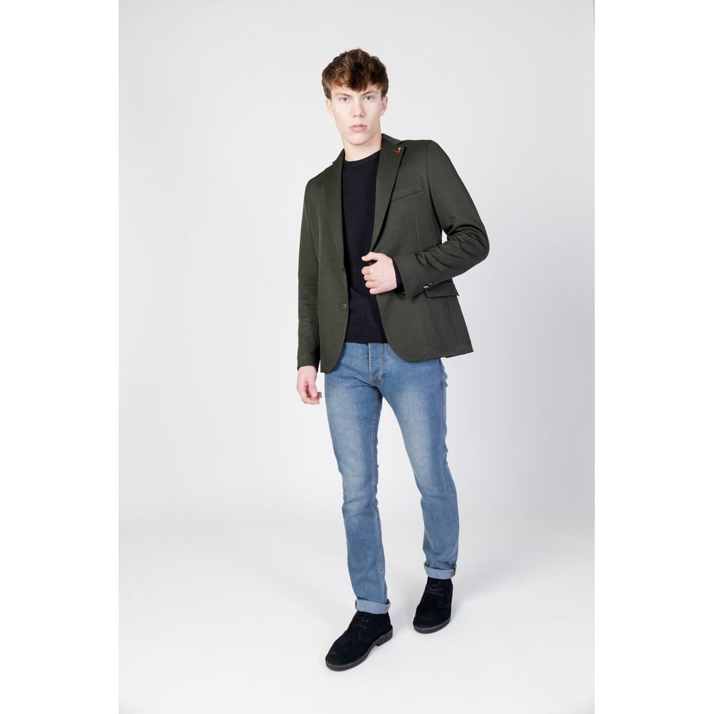 Mulish Green Polyester Blazer