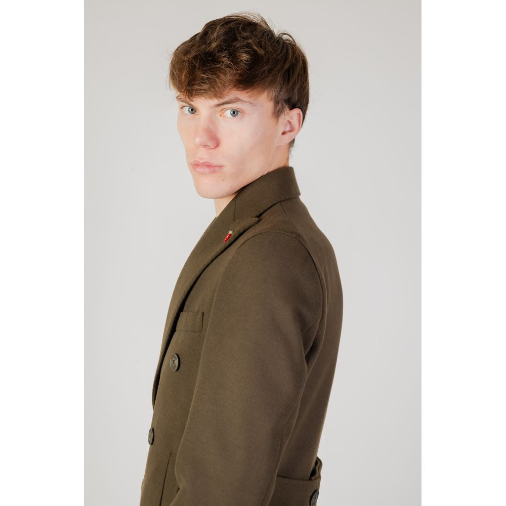 Mulish Green Polyester Coat