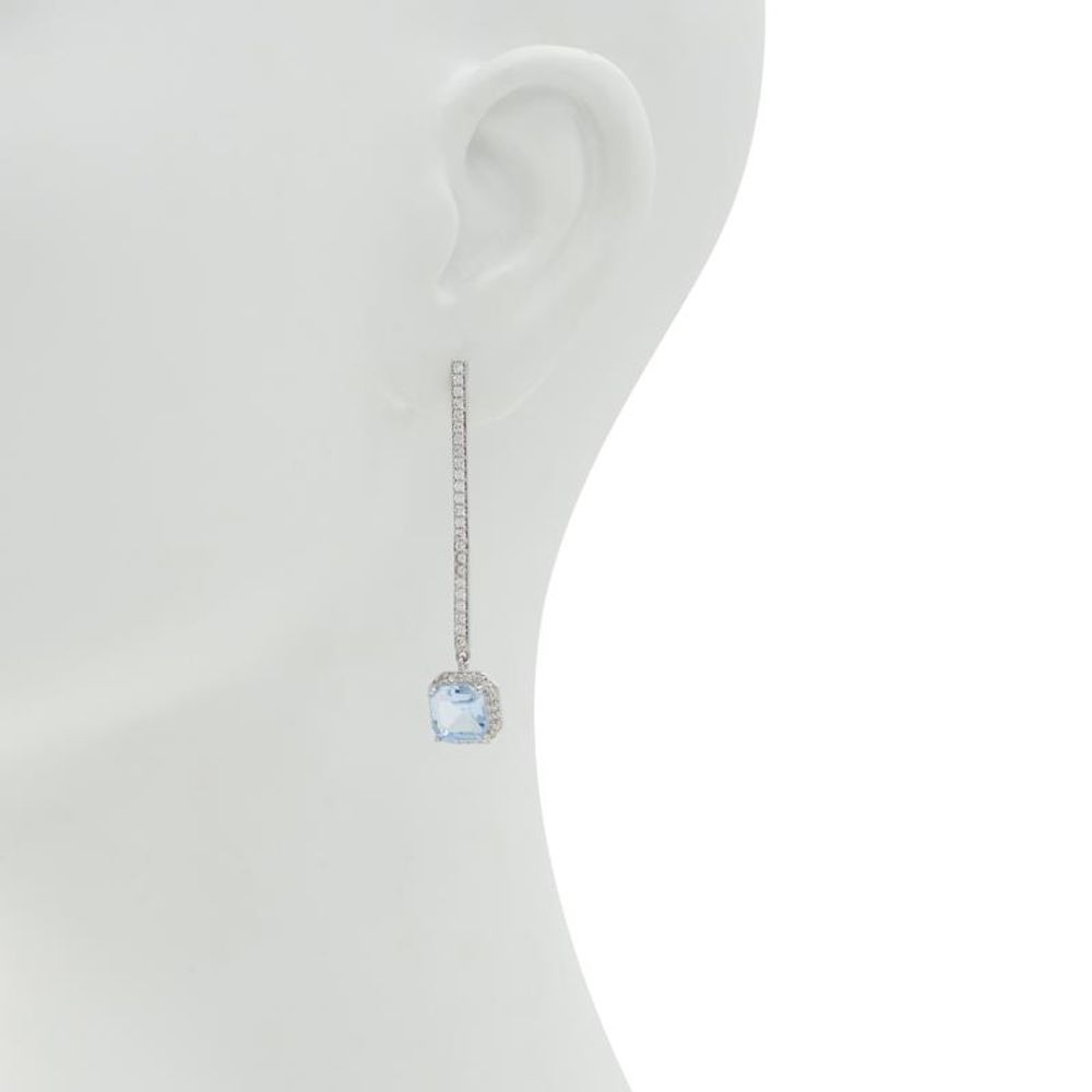 ALDO Light Blue Elastane Earrings
